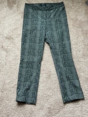 Etcetera Snakeskin Print Pants